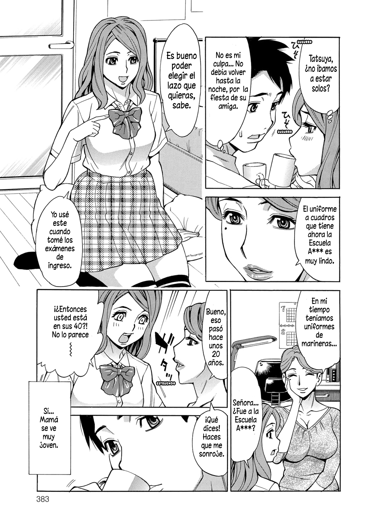 Okaa-san, Nanchatte Joshikousei | Señora, es decir, jovencita page 3 full
