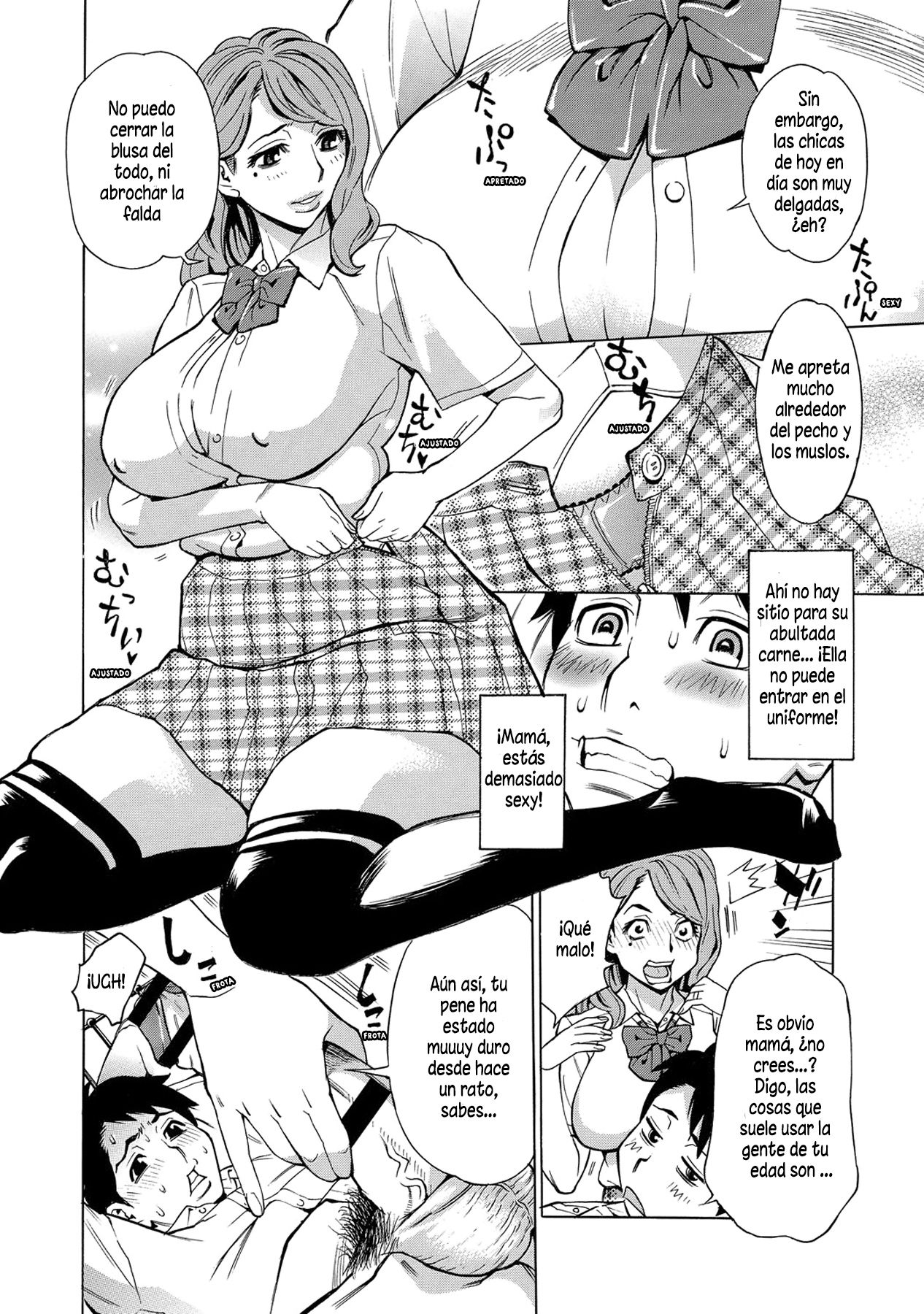 Okaa-san, Nanchatte Joshikousei | Señora, es decir, jovencita page 8 full