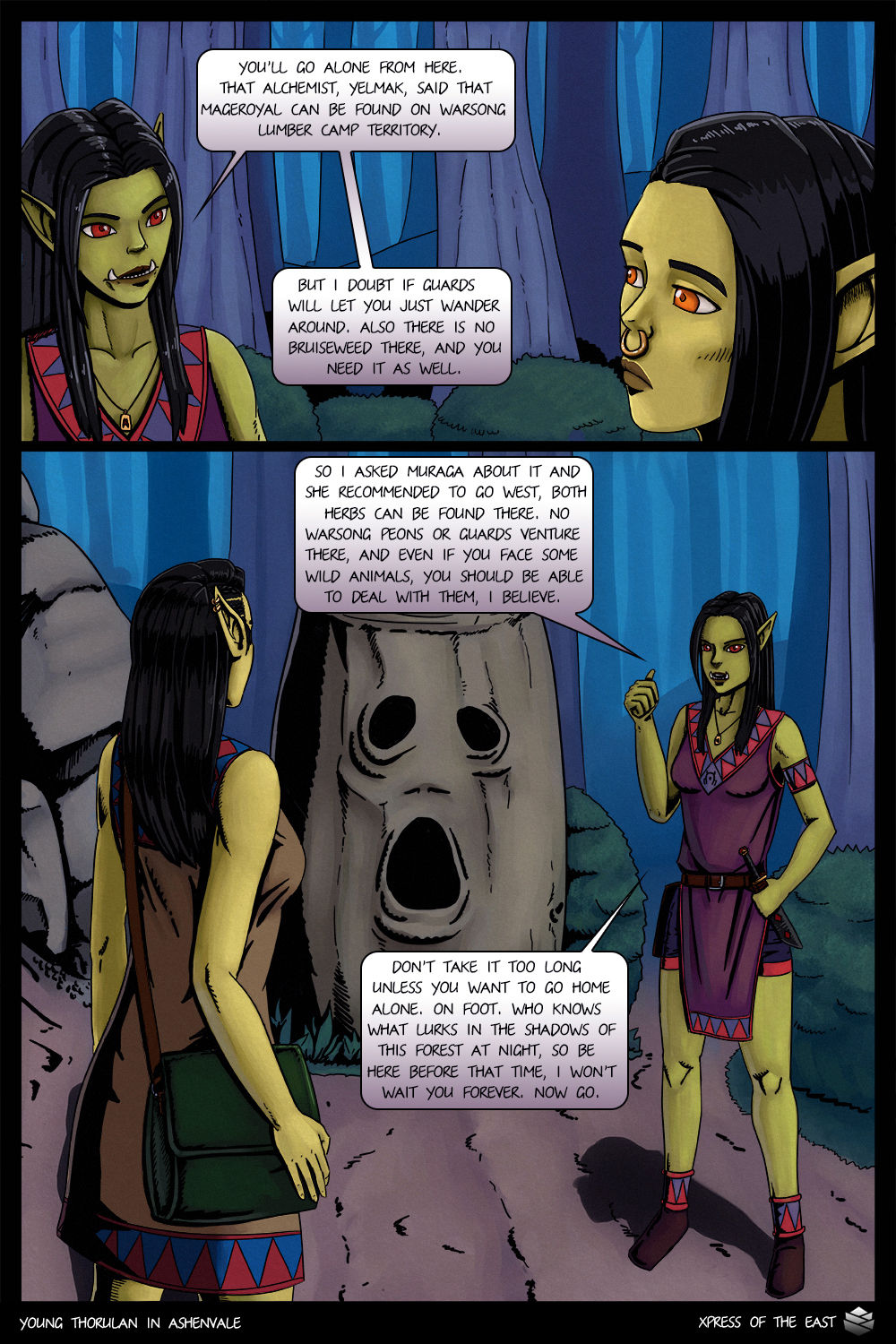 Young Thorulan in Ashenvale page 5 full