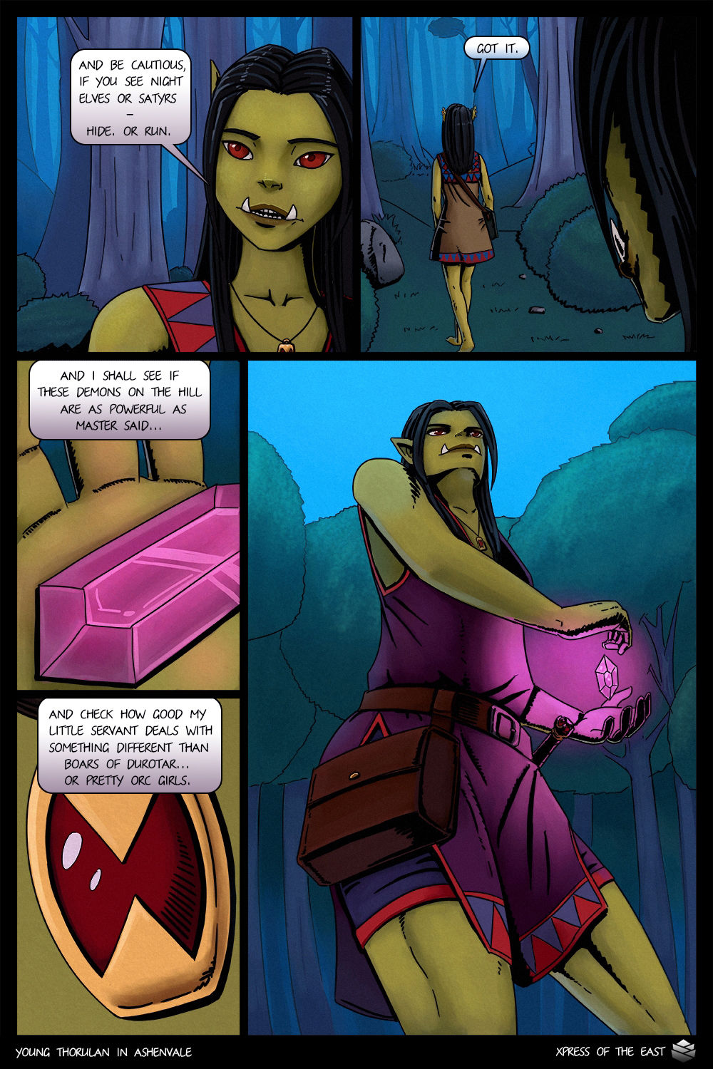 Young Thorulan in Ashenvale page 6 full