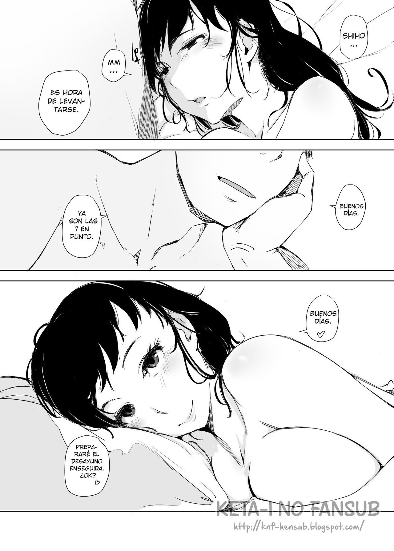 Tsuma to Charao ga Kieta NTR Bedroom + Kahitsu Ban | Mi esposa y un playboy dentro del dormitorio del Netorare + Kahitsu Ban  =Keta-I no Fansub= page 5 full