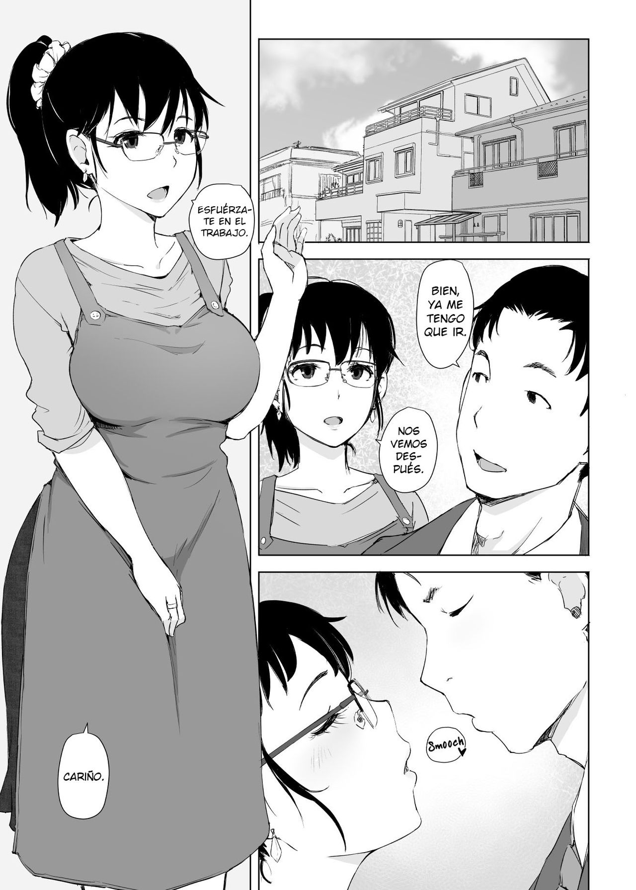 Tsuma to Charao ga Kieta NTR Bedroom + Kahitsu Ban | Mi esposa y un playboy dentro del dormitorio del Netorare + Kahitsu Ban  =Keta-I no Fansub= page 6 full