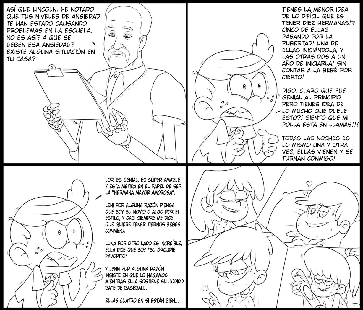 La terapia de Lincoln page 1 full