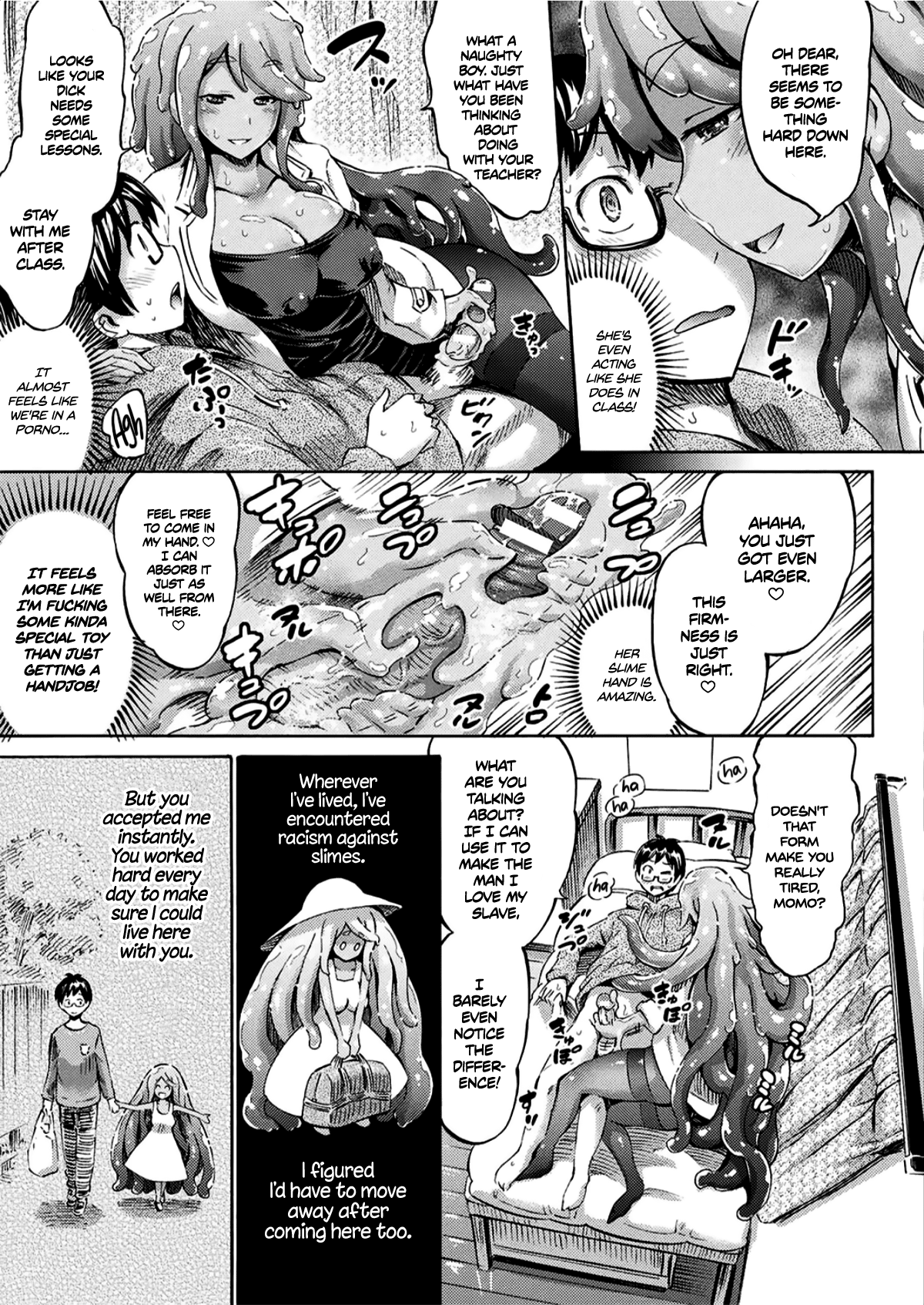 Gimai Sensei Slime Momo-chan | Stepsister Teacher Slimy Momo   =Dark Mac + CW= page 7 full