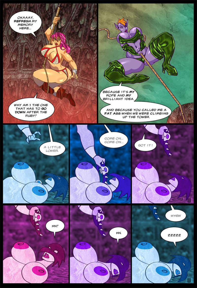 The Savage Sword of Sharona: 4 Blood Moon Rising page 5 full