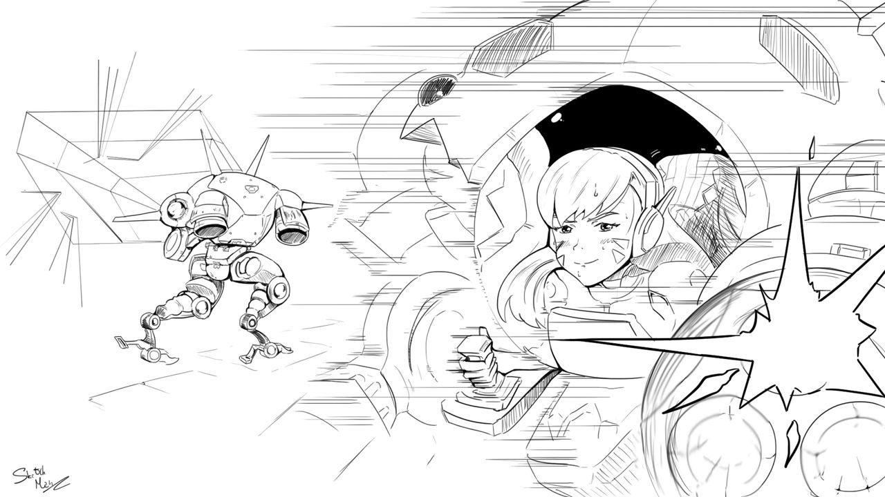 D.Va Explodes page 1 full