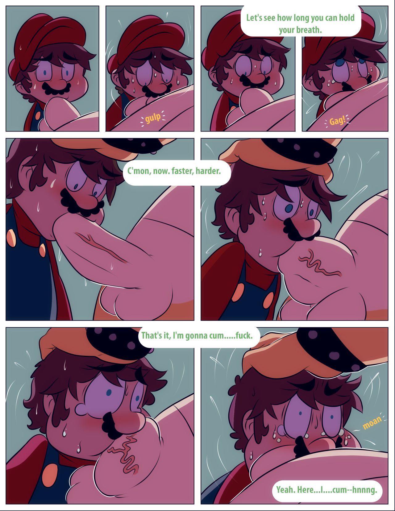 Bowser &amp; Mario page 10 full