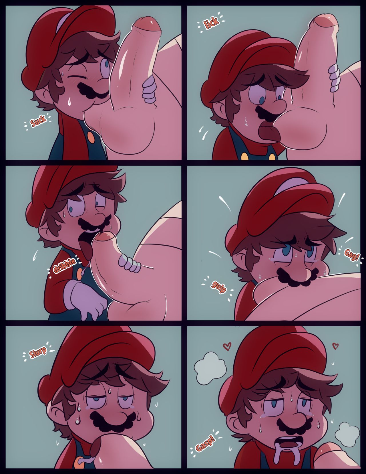 Bowser &amp; Mario page 7 full