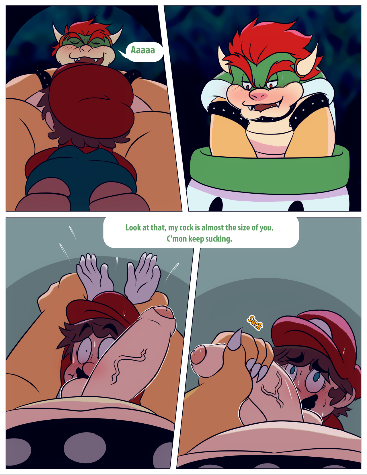 Bowser &amp; Mario page 8 full