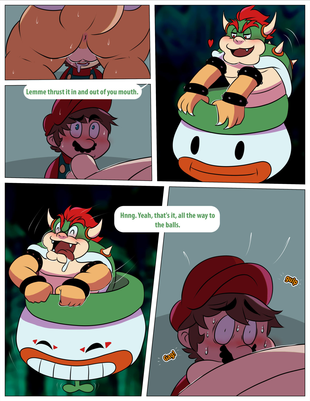 Bowser &amp; Mario page 9 full