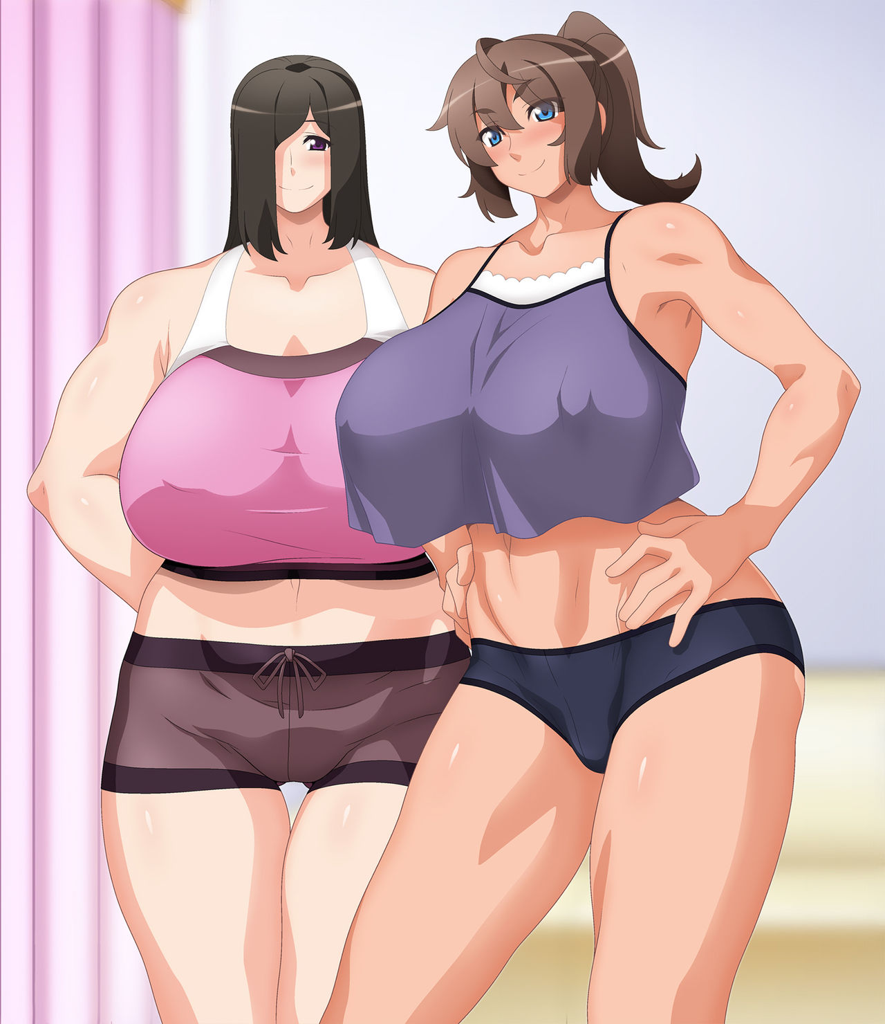 Houman Jukujo Wrestler no Bakunyuu Training page 3 full