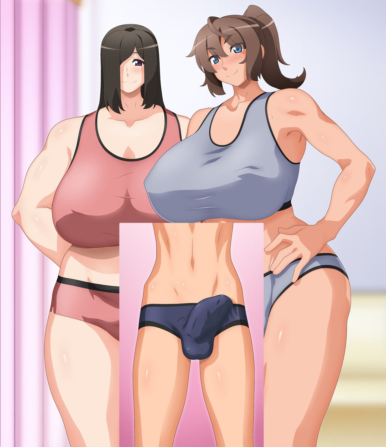 Houman Jukujo Wrestler no Bakunyuu Training page 5 full