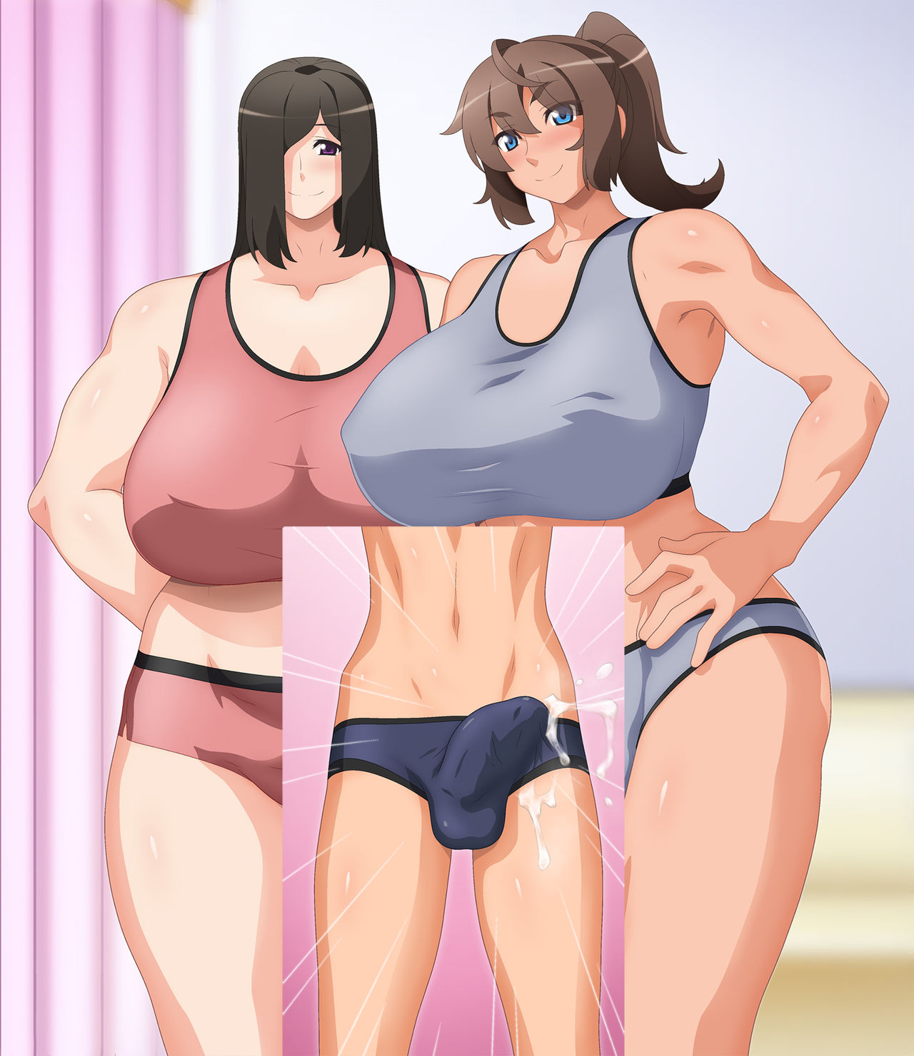 Houman Jukujo Wrestler no Bakunyuu Training page 6 full