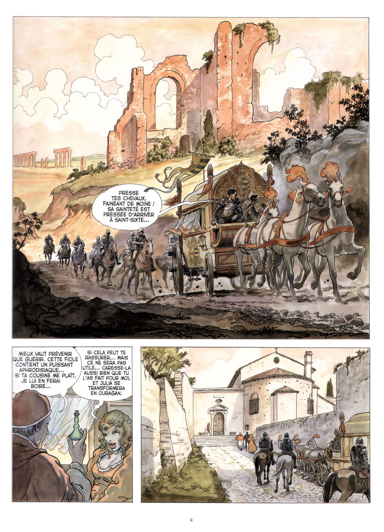 Borgia T3 - Les Flammes du Bûcher page 10 full