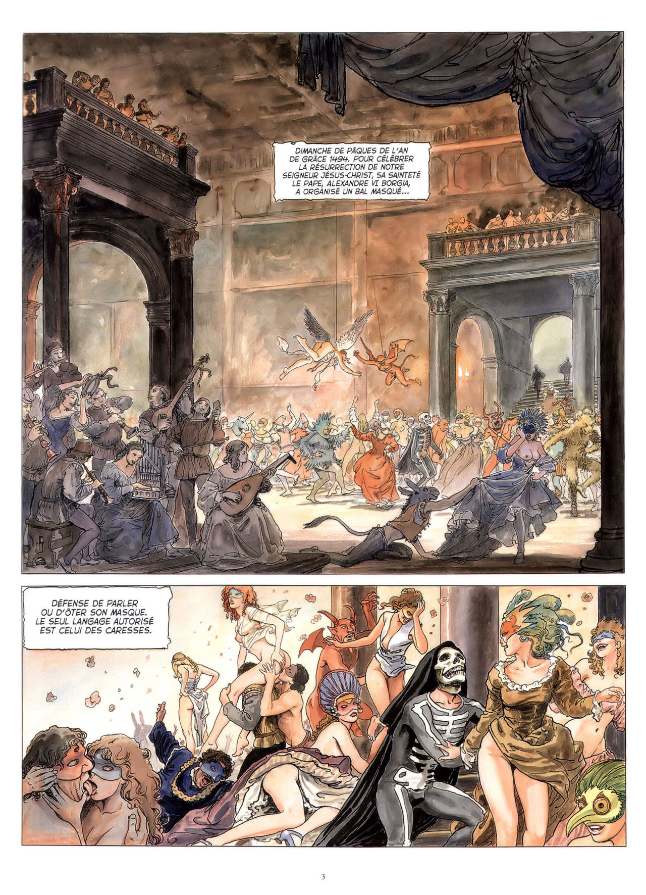 Borgia T3 - Les Flammes du Bûcher page 4 full