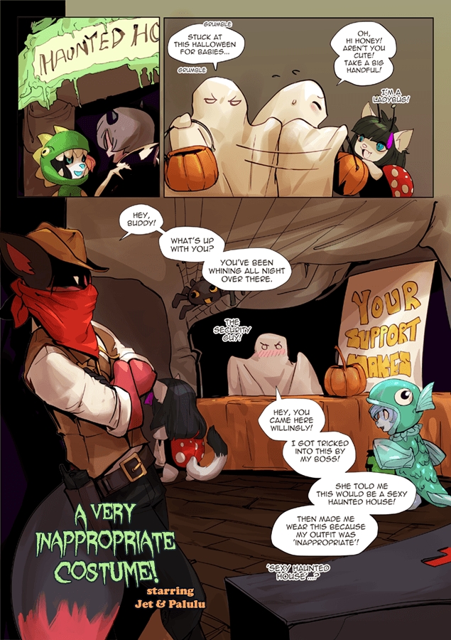 A Very Inappropriate Costume page 1 full