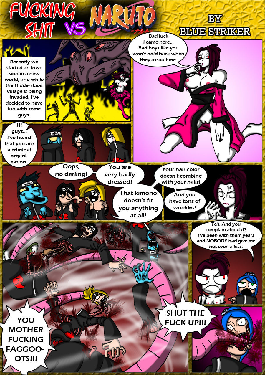 Fucking Shit vs Naruto page 1 full
