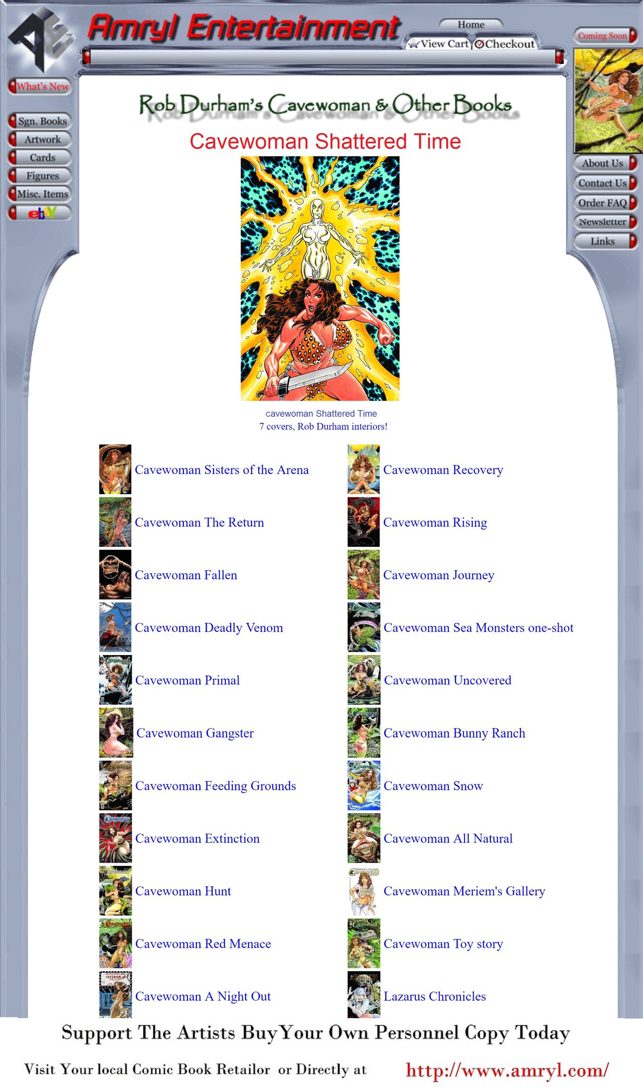 Cavewoman – Shattered Time page 2 full