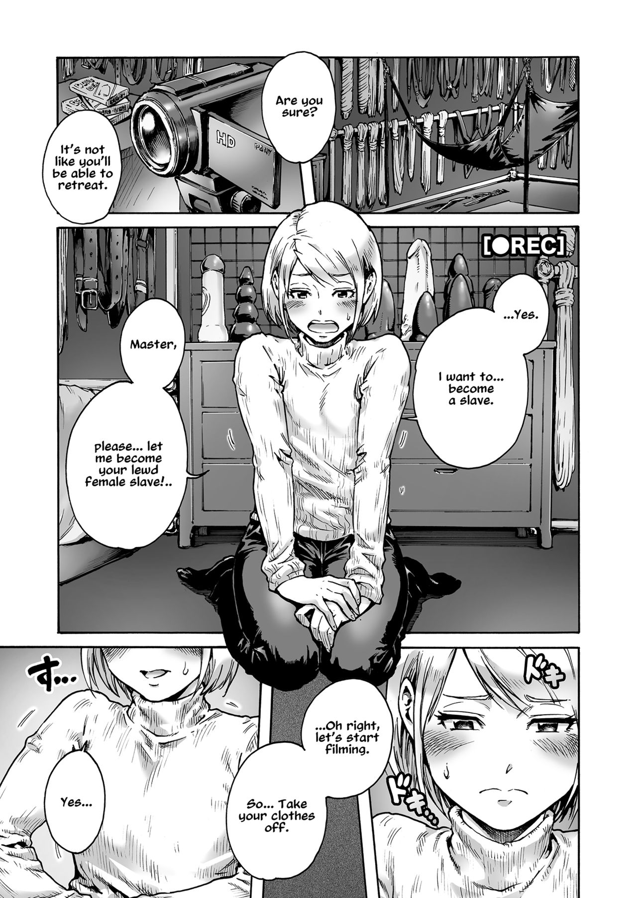Onoko to. ACT 3 Dorei Shigan Onoko | Slave trap page 2 full