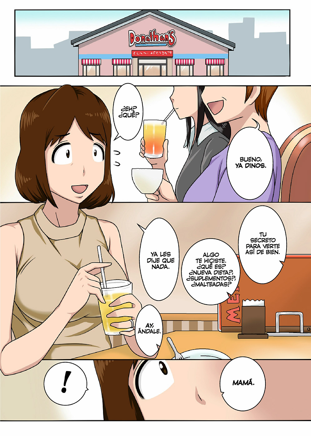 Toiu wake de Kaa-san to Kyou mo Bed no Uede, Hada o Awaseru Omo ni Hageshiku page 2 full