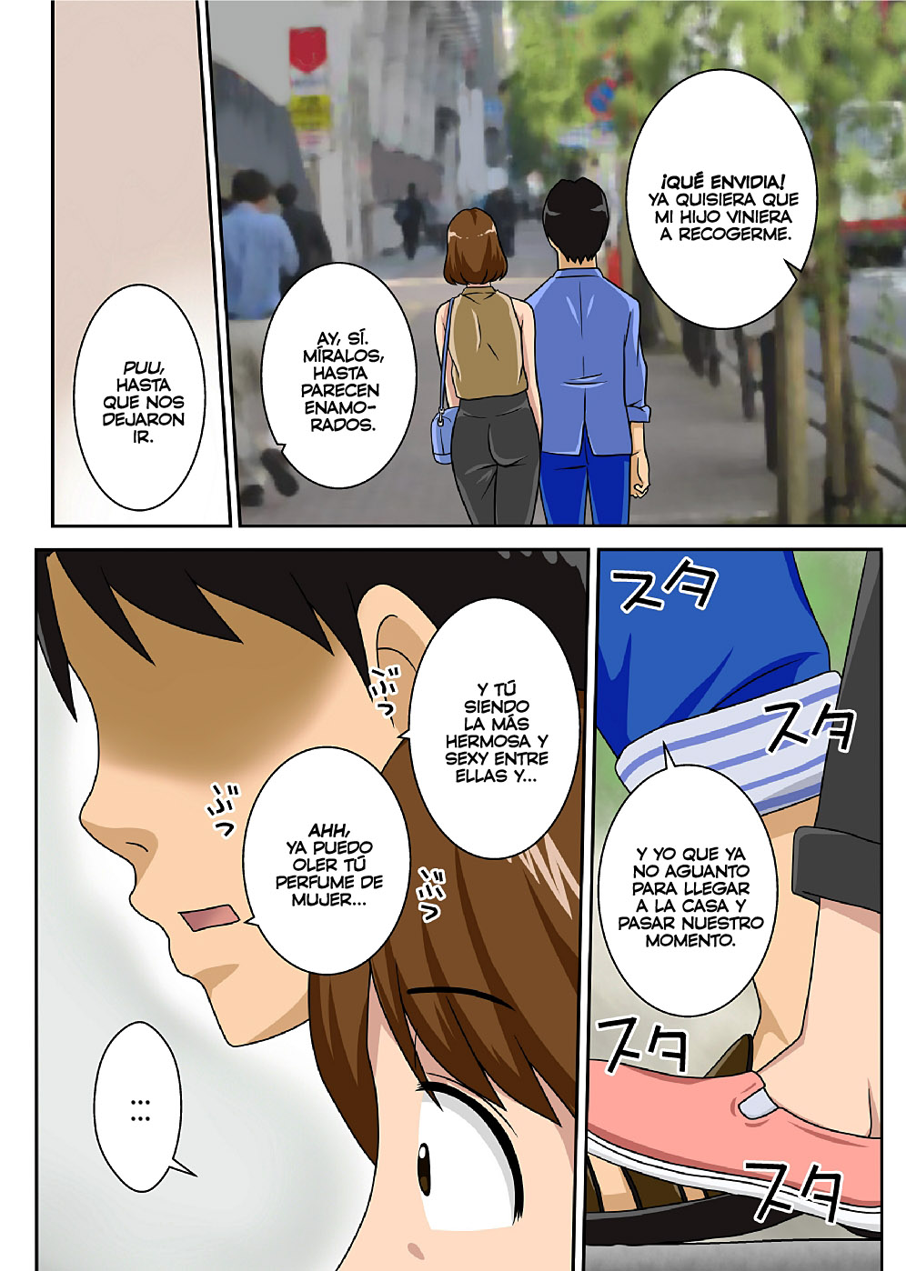 Toiu wake de Kaa-san to Kyou mo Bed no Uede, Hada o Awaseru Omo ni Hageshiku page 4 full