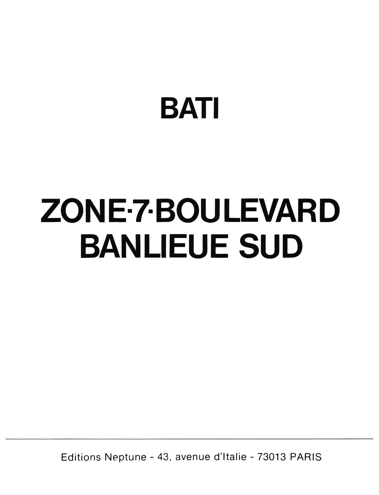 Zone 7-Boulevard Banlieue Sud page 2 full