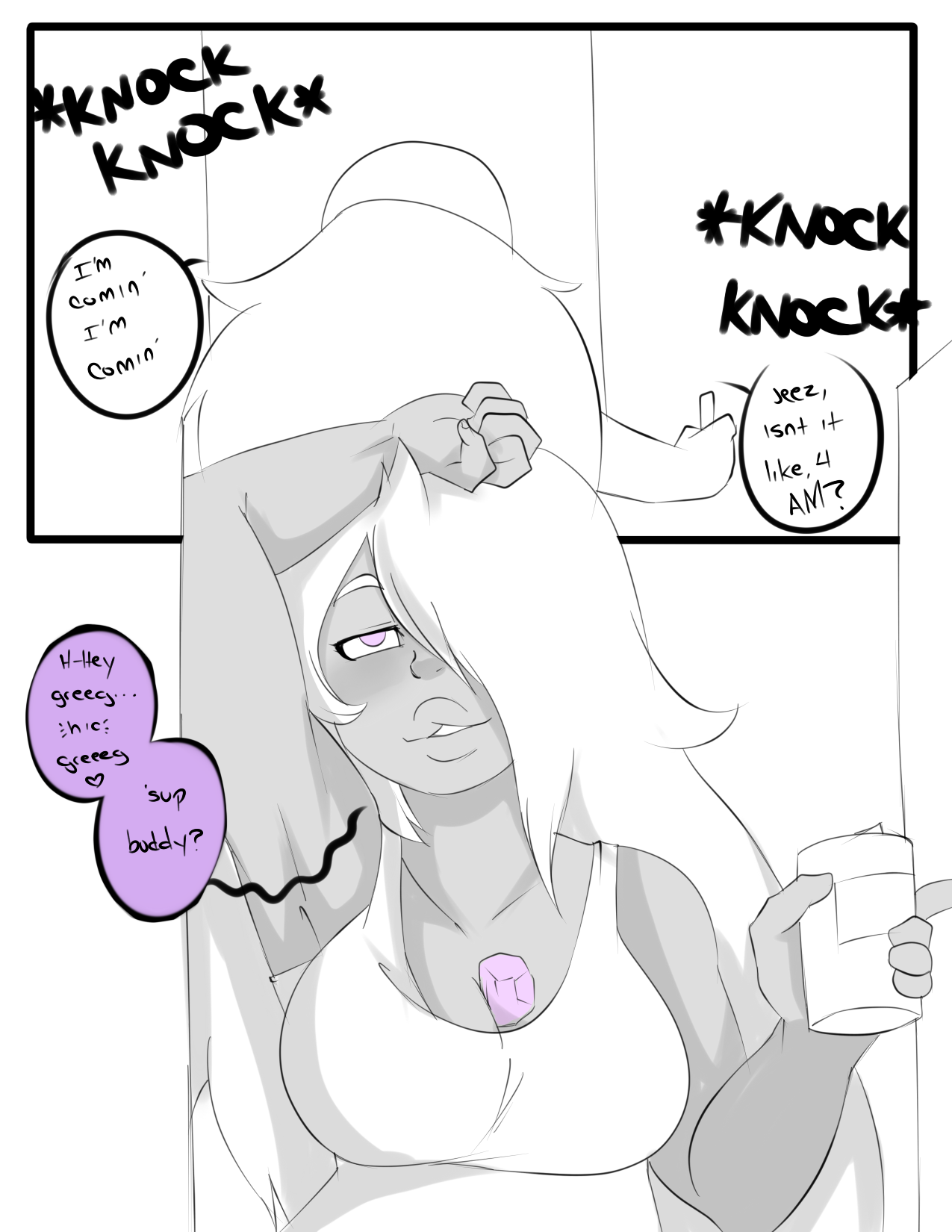 Amethyst's drinking problem page 1 full