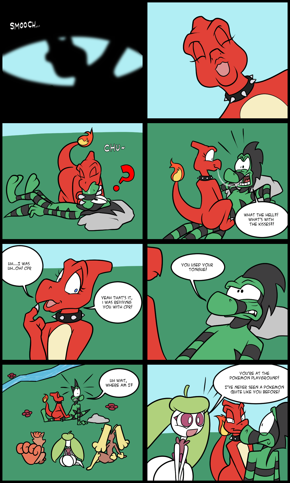 Gotta catch him up! page 6 full