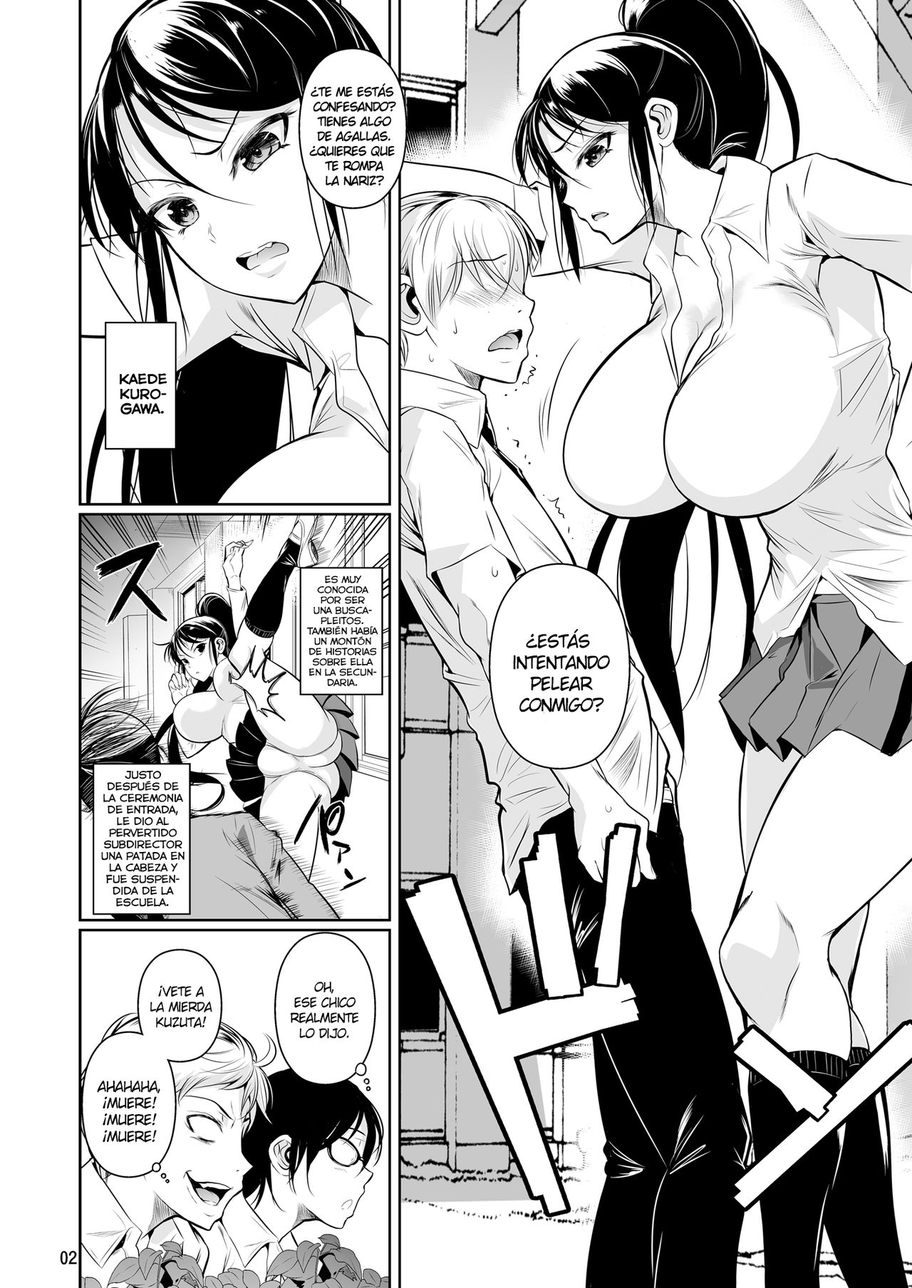 Batsu Game de Yankee Onna ni Kokuttemita page 3 full