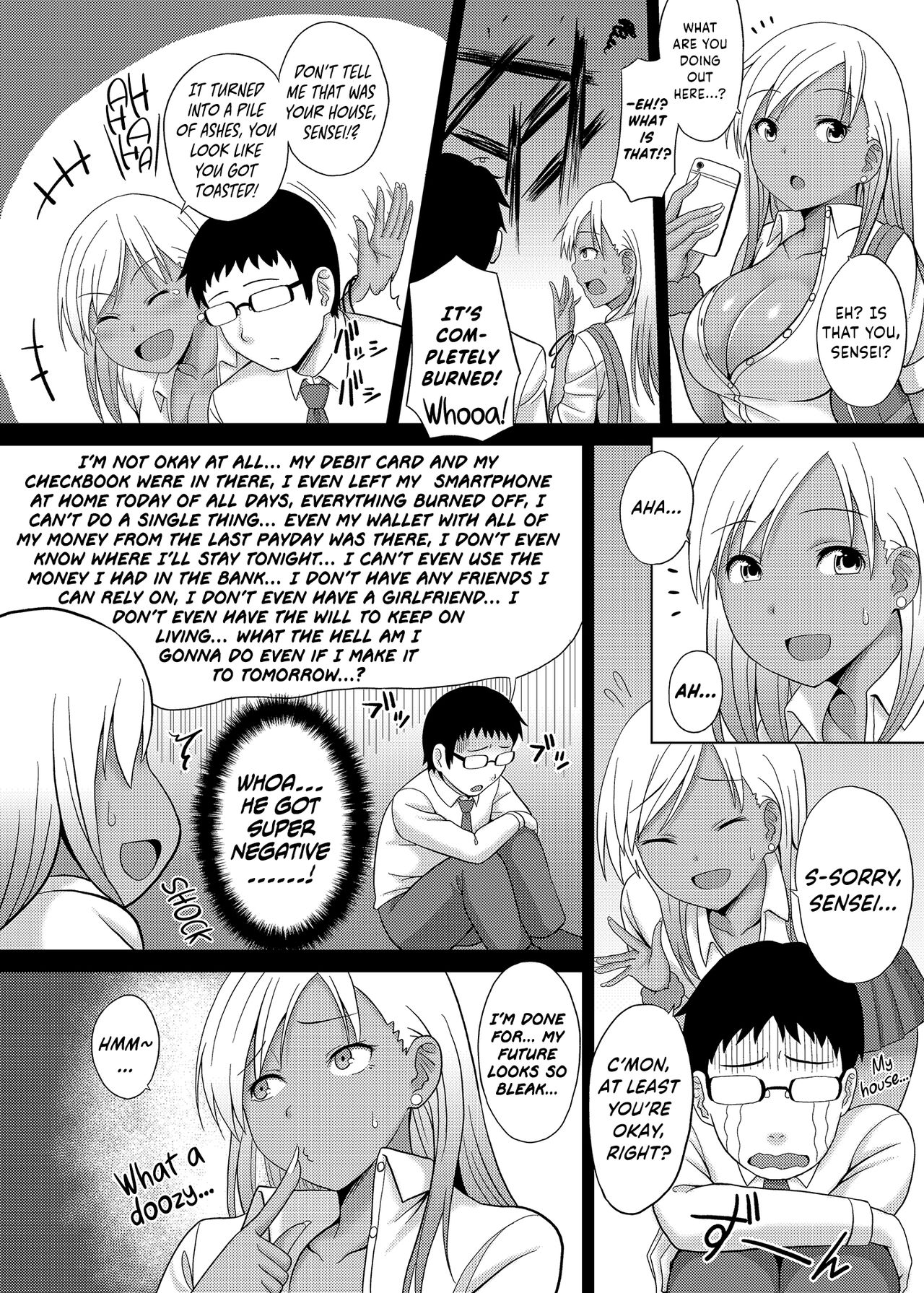 Kurojouten Kuro Gal JK to Dousei Shite mita Kekka. page 5 full