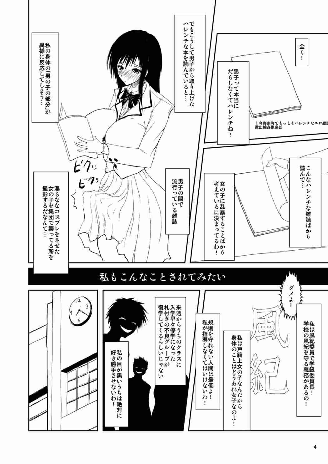 Fuuki Iin wa DQN no Seido page 3 full