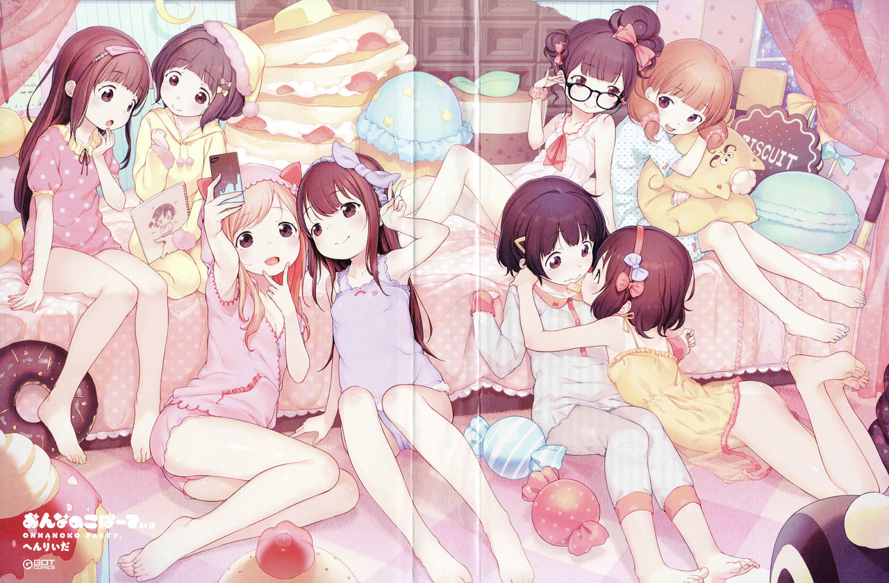 Onnanoko Party. page 4 full