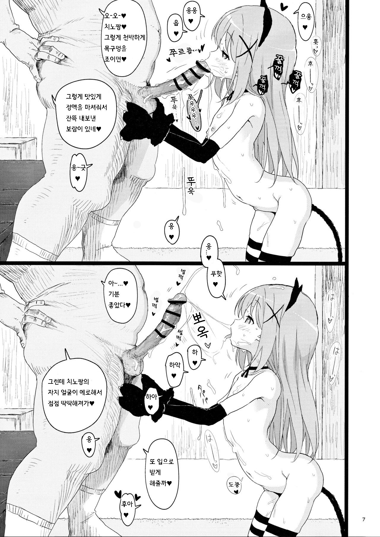 Kawaisugiru Chino-chan to Icha Love Shitai node Chotto Bakashi Kyouseiteki ni? Shinaido 120% ni Natte Moraimashita page 6 full