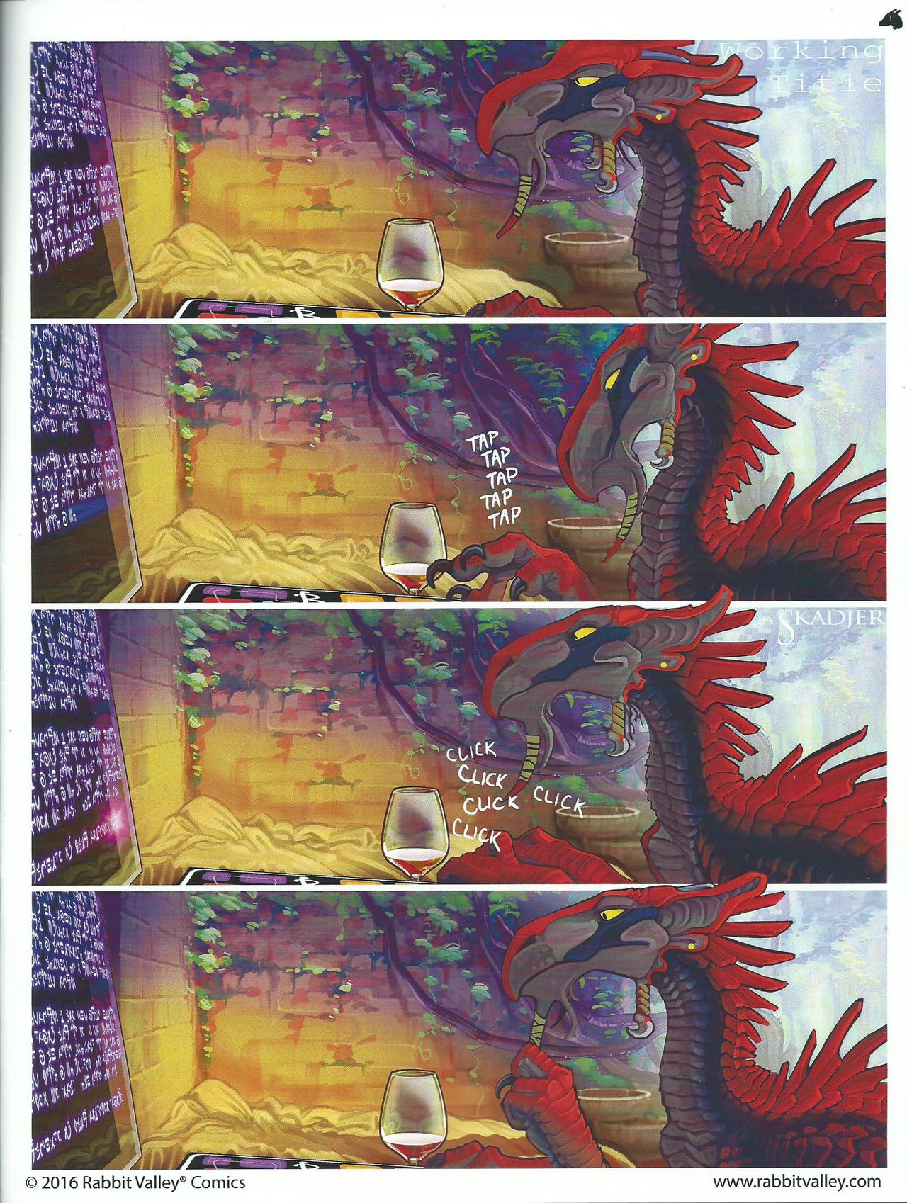 Dragon's Hoard Volume 6 page 3 full