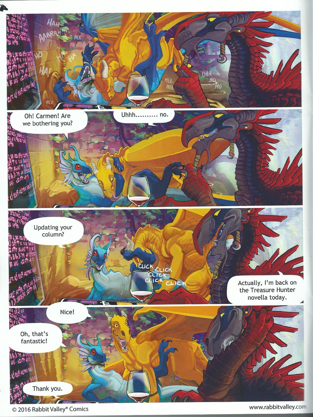 Dragon's Hoard Volume 6 page 4 full