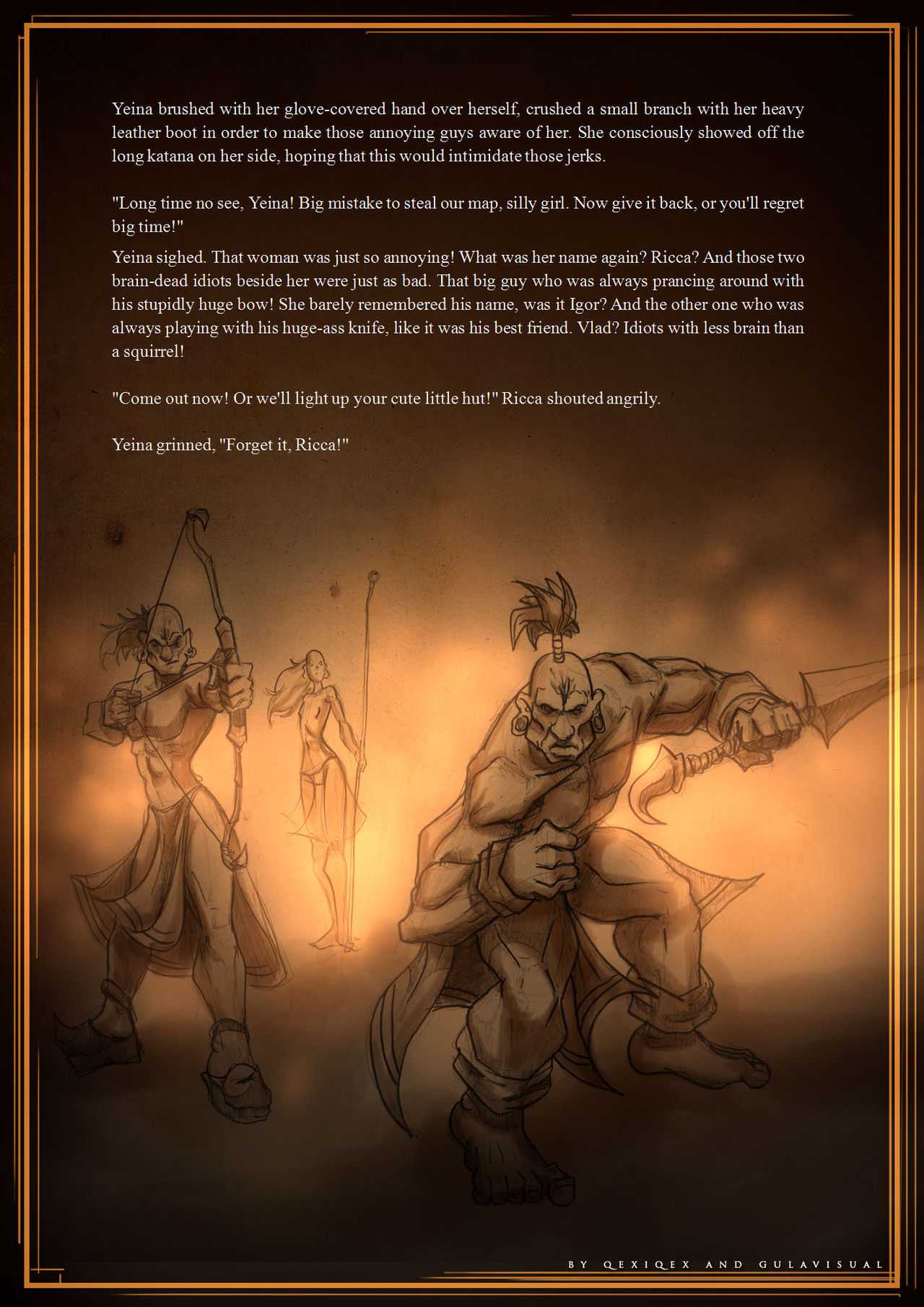 The Amber Cocoon Ch. 1 page 5 full