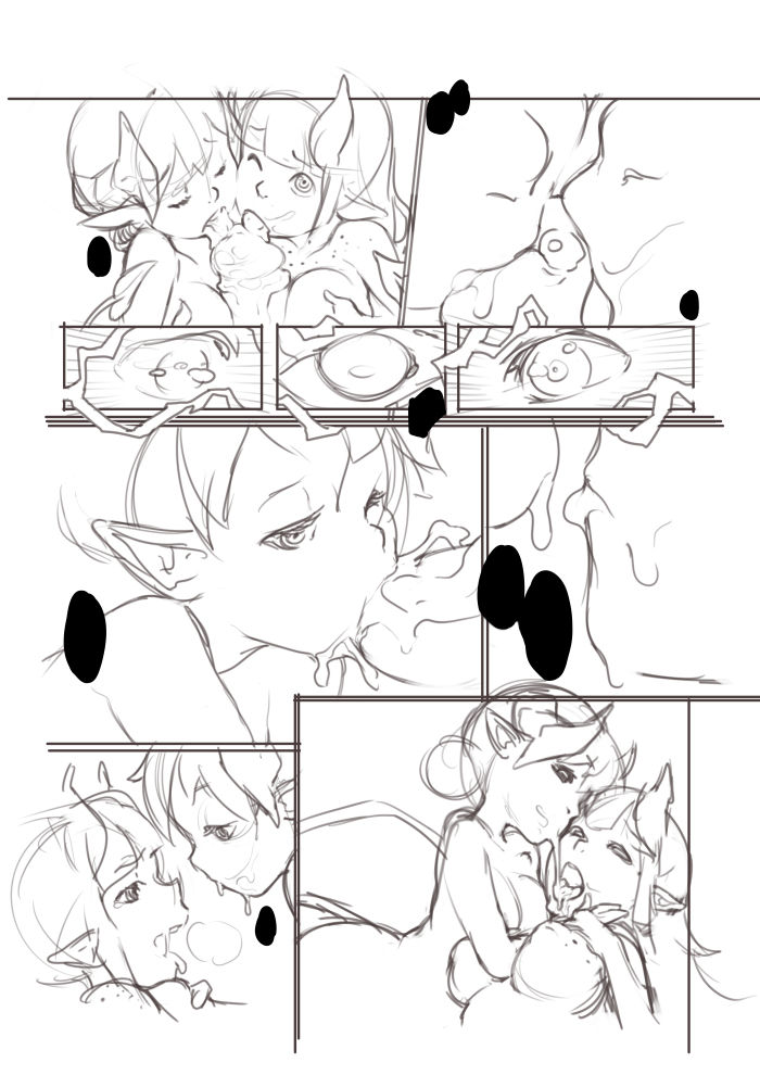 Locking Horns_original sketches. page 8 full