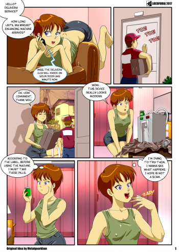 Locofuria Milking Expansion Comic cover