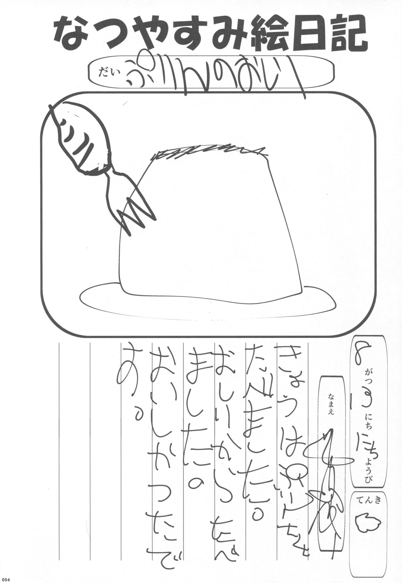 Eugen-chan no Oshiri o Okasu Hon page 3 full