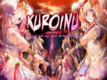 Kuroinu Chapter 1 ~The Dark Elf Queen, Loyal Subject, and Married Holy Knight~ cover