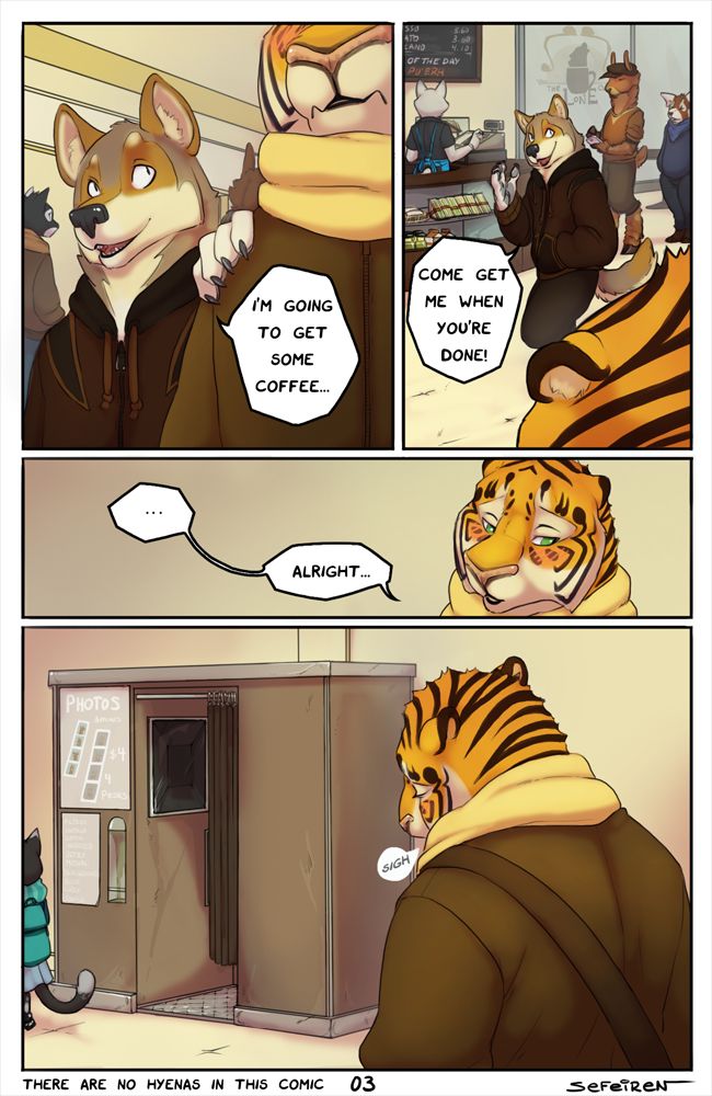 There are no hyenas in this comic + Extras page 5 full