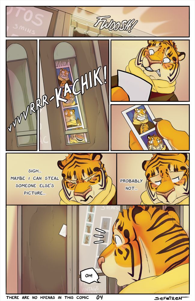 There are no hyenas in this comic + Extras page 6 full