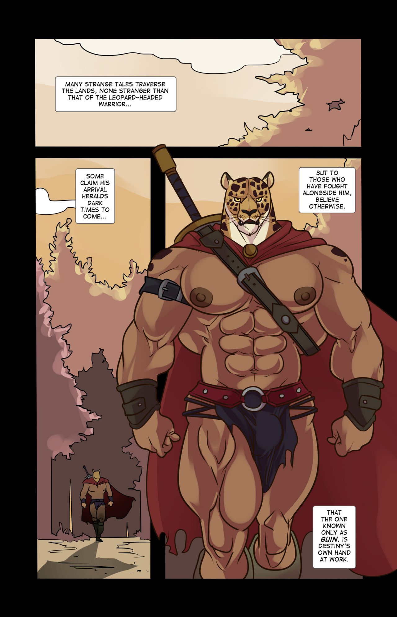 The King and Guin page 1 full