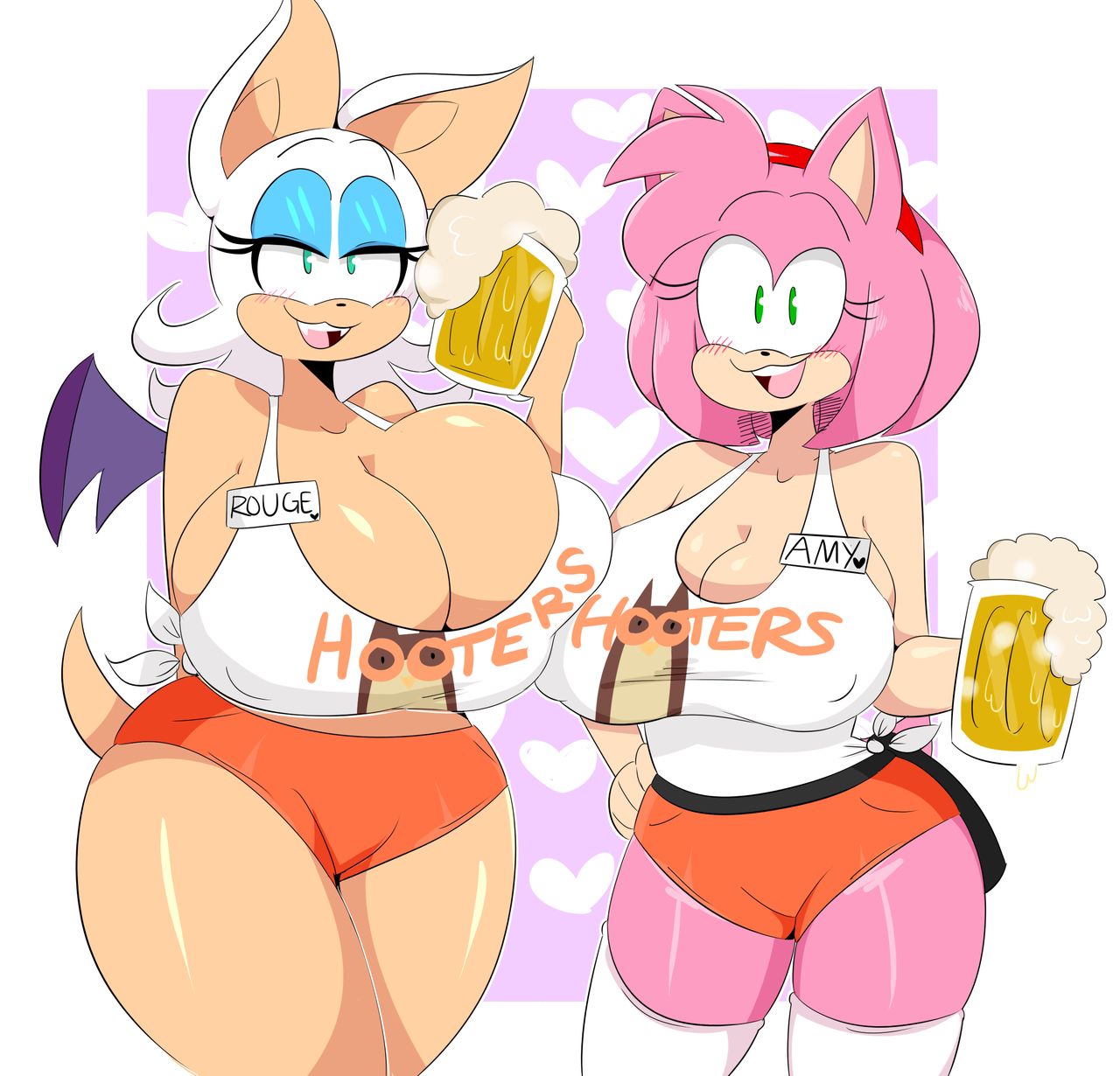 Rouge the Bat Hooters page 10 full