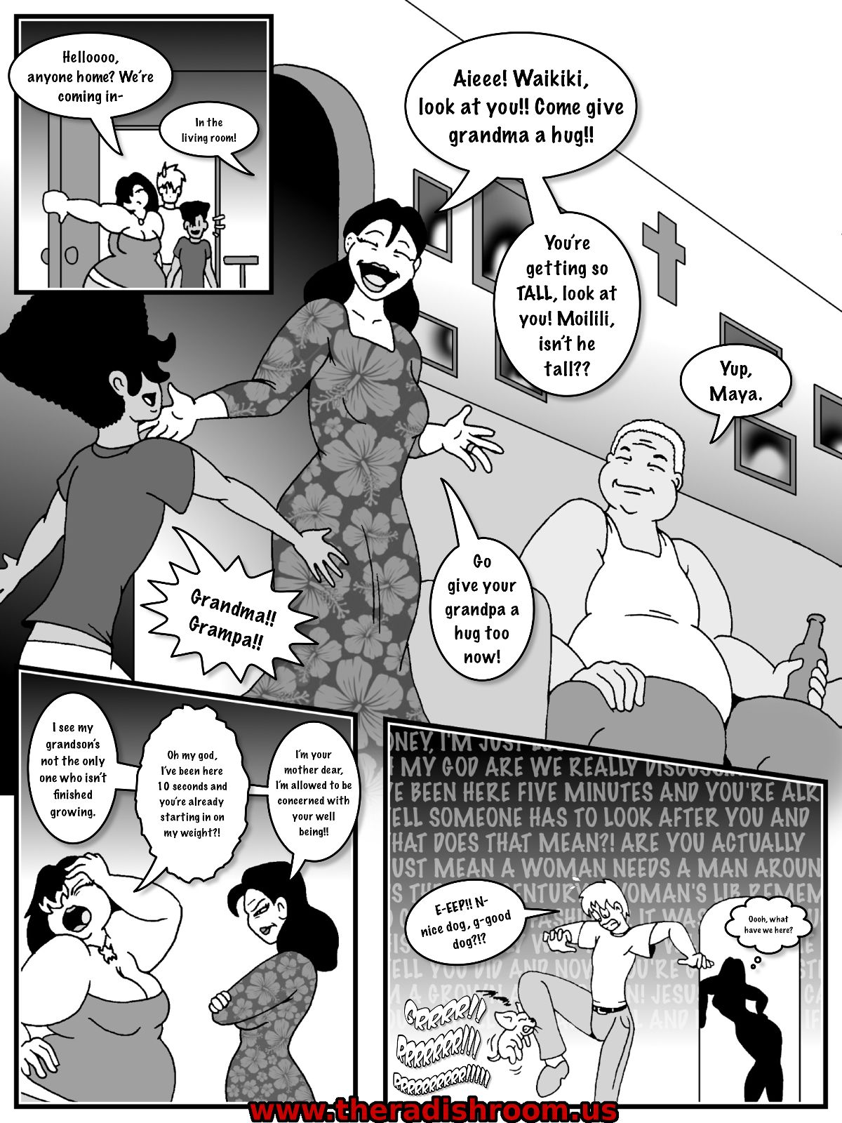 Tales of Schlock #40: Thanksgiving Blend page 6 full