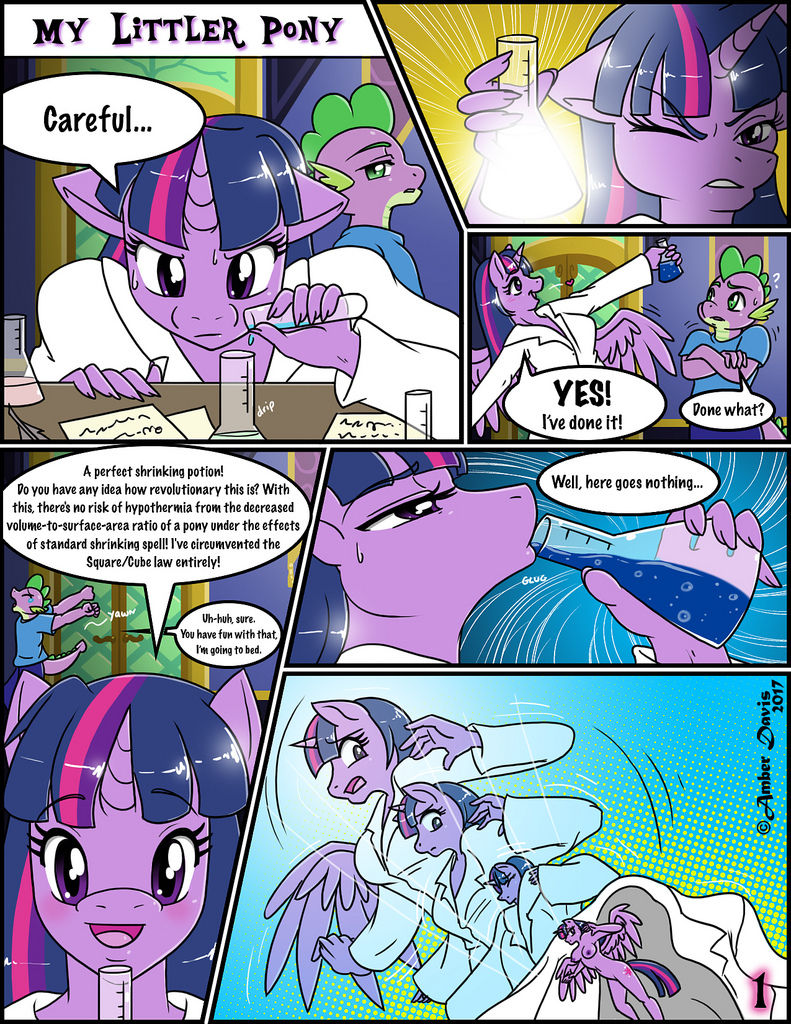 My Littler Pony page 1 full