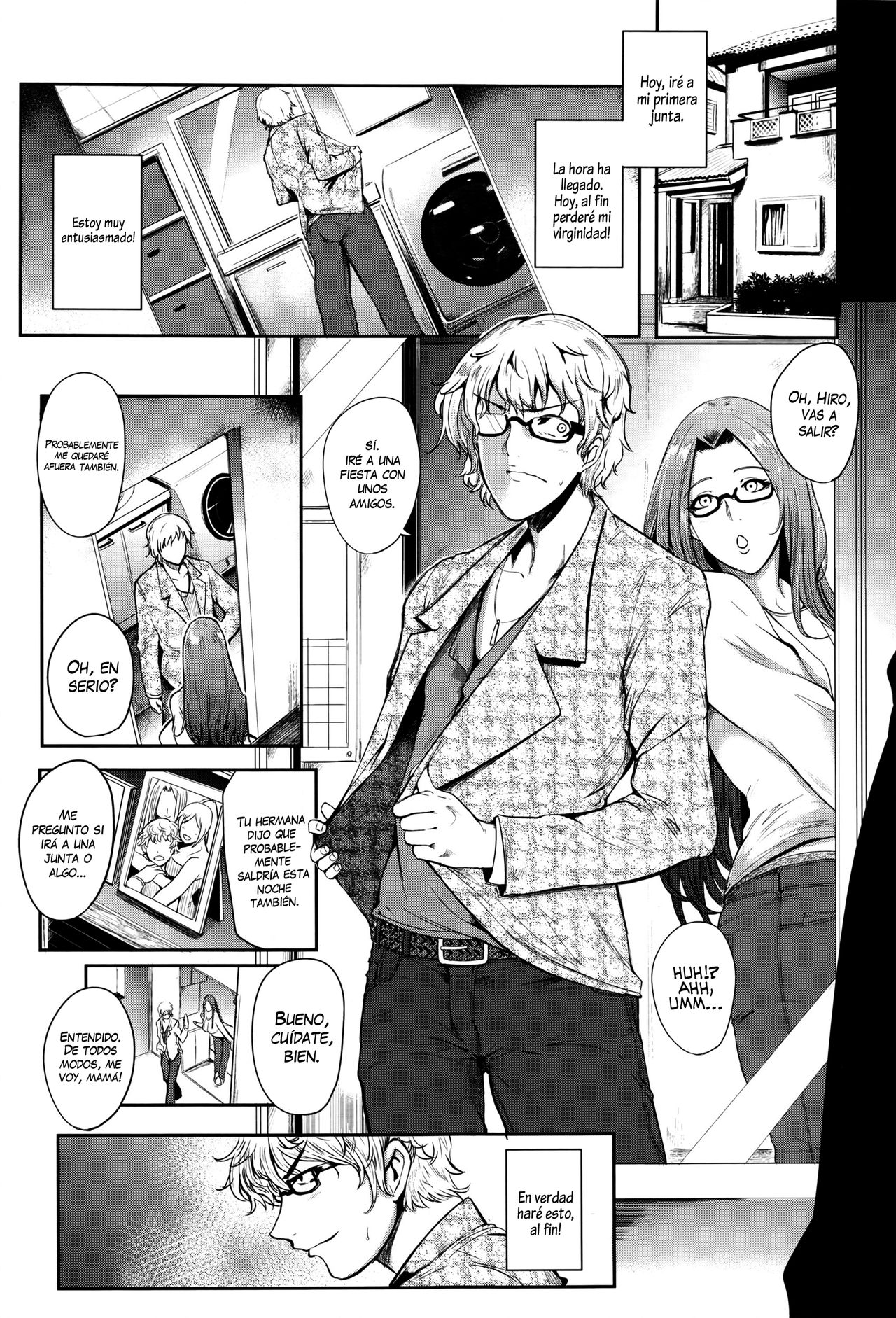 Hatsu Goukon wa Mama Naranai! page 1 full