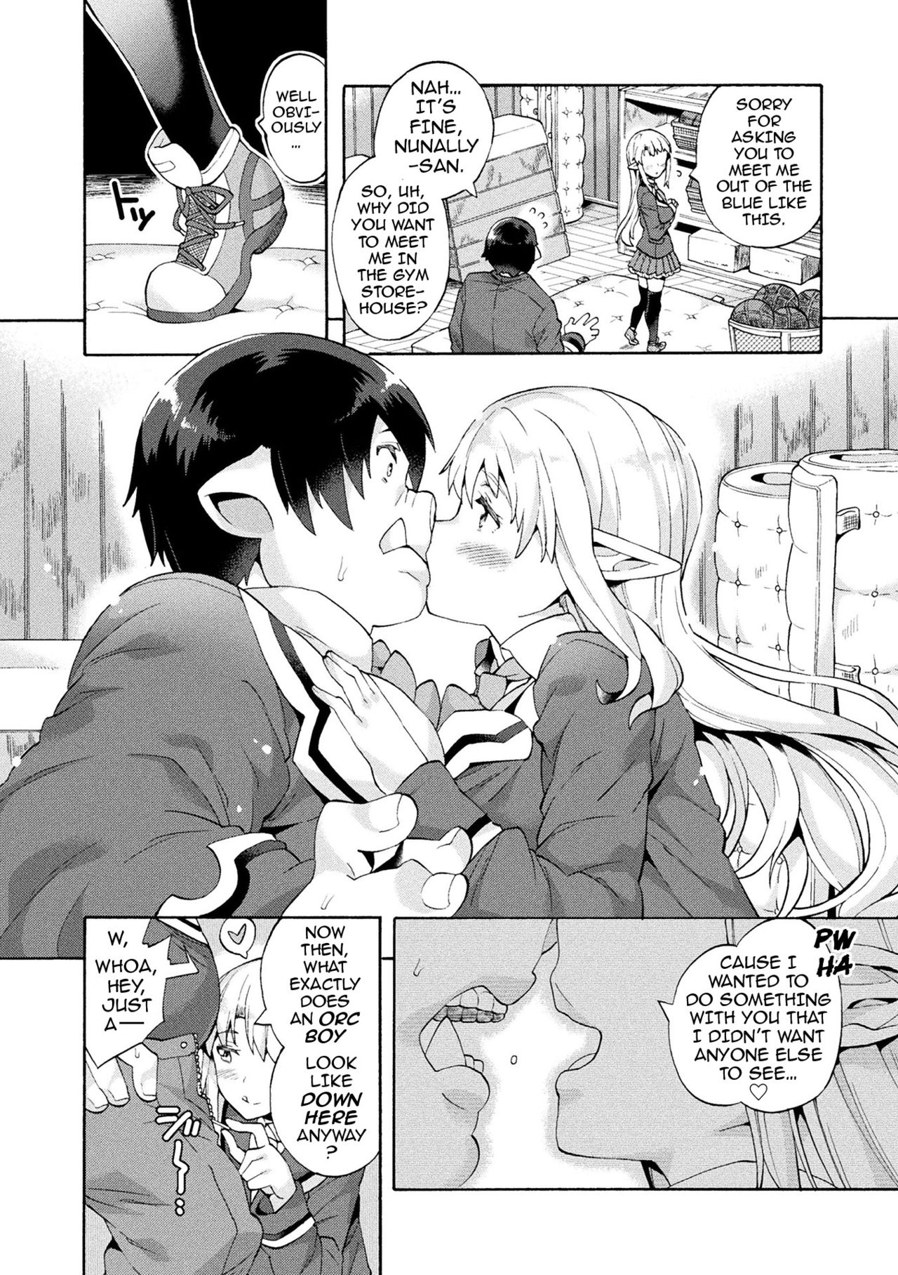 Bitch Iincho Elf no Dotei Orc Hatsutaiken Ch. 1-3 page 8 full
