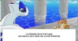 l'aventure de lugia