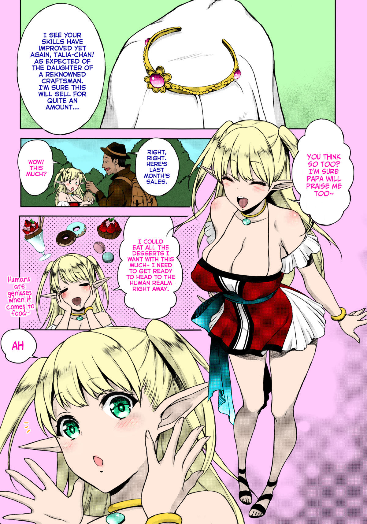 Kaihana - Ochita Elf Tsuma page 2 full
